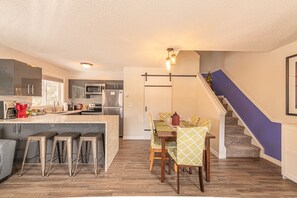 Family Condo | Living area | Fireplace - Banff Boundary Lodge 2 BR Condo & studio (Harvie Heights)
