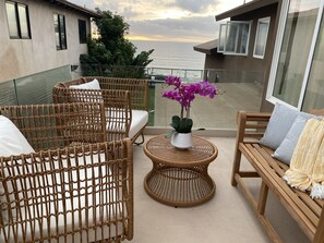 Terrace/patio - Stone Steps Beach is open ! Just Steps Away from the beach. (Encinitas)
