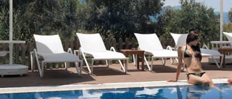 Alberca al aire libre