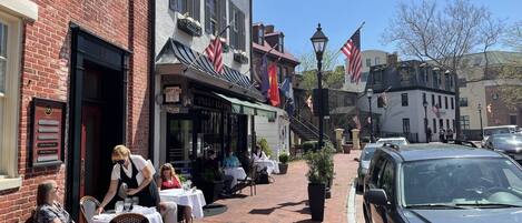 Restaurante al aire libre