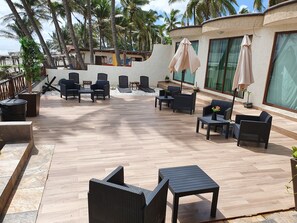 Terrace/patio - #3 Bungalow La Perla (Playa Azul)
