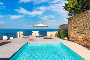 Piscina externa, piscina aquecida