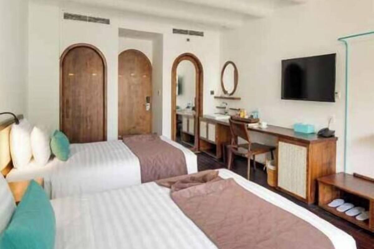 Ropa de cama de alta calidad y minibar