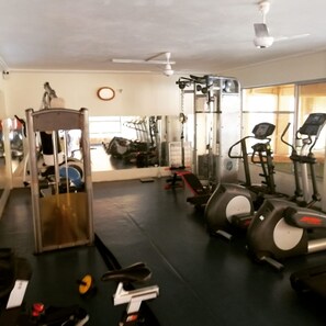 Apartamento de lujo, 3 habitaciones | Gimnasio