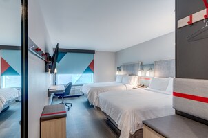 Standard Room, 2 Queen Beds | Premium bedding, desk, laptop workspace, blackout drapes