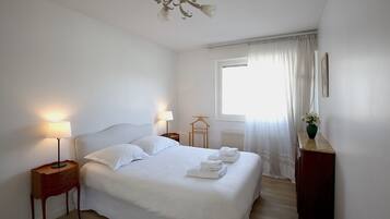 2 chambres, Wi-Fi gratuit, draps fournis