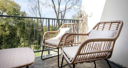Charmant 3 piĂšces avec terrasse et parking