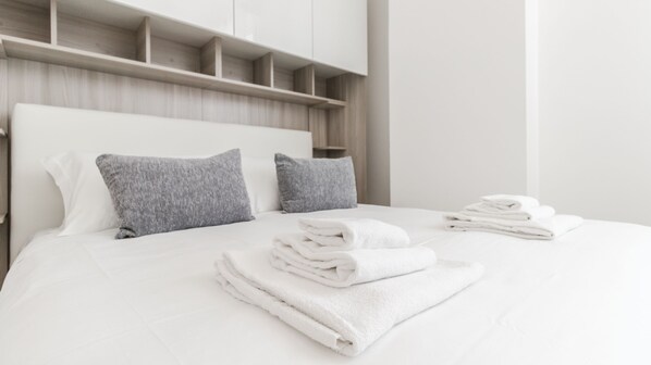 Lejlighed (1 Bedroom) | 1 soveværelse, strygejern/strygebræt, baby-/barnesenge (tillægsgebyr)