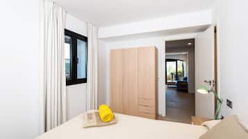 1 Schlafzimmer, BĂŒgeleisen/BĂŒgelbrett, kostenloses WLAN, BettwĂ€sche