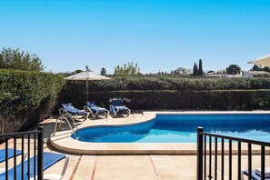 Pool - Villa Luis Vives with Mountain View, Wi-Fi, Garden, Balcony, Terraces & Pool (Port de Pollença)
