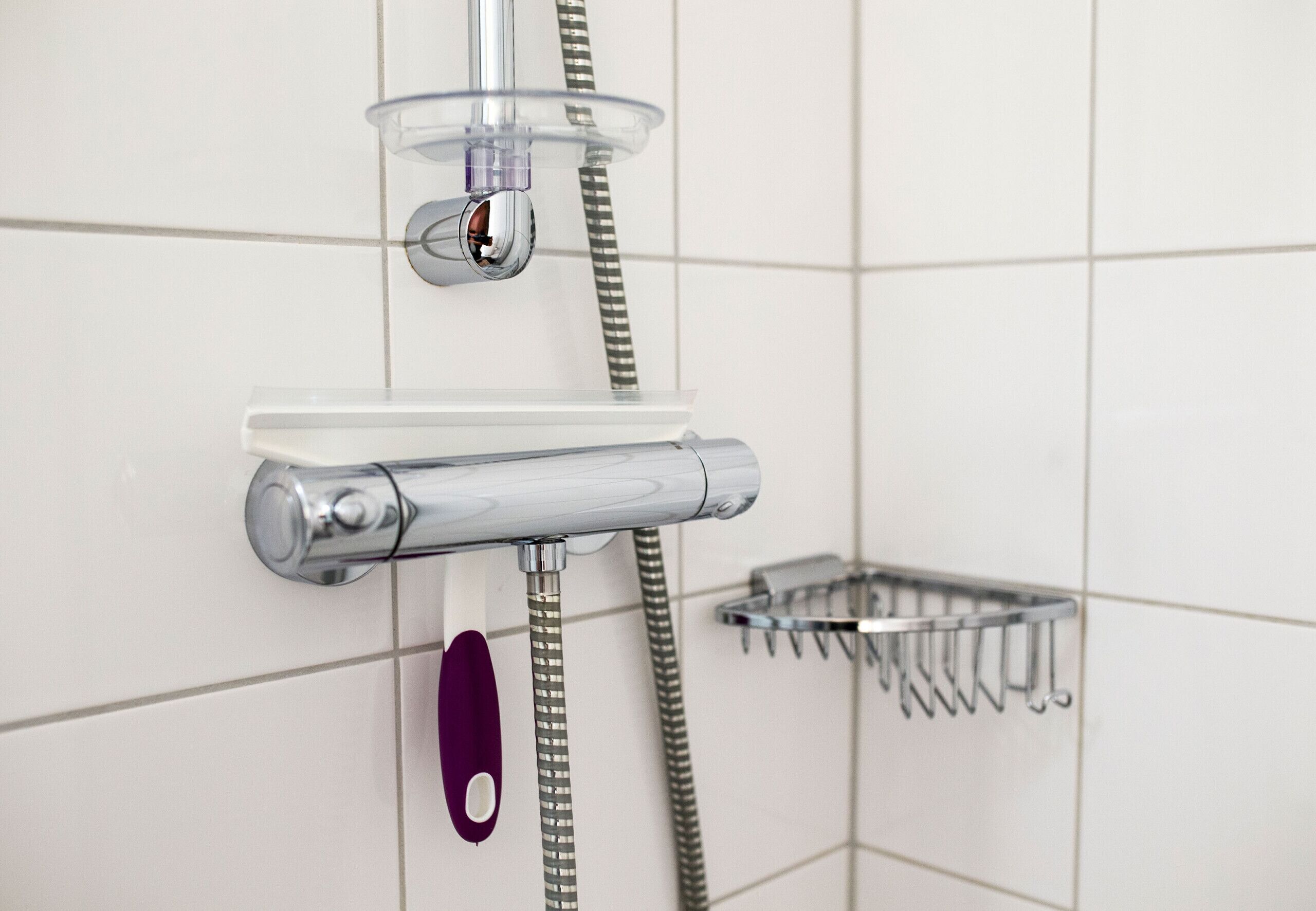 Douche, papier toilette