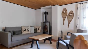 Télévision, cheminée