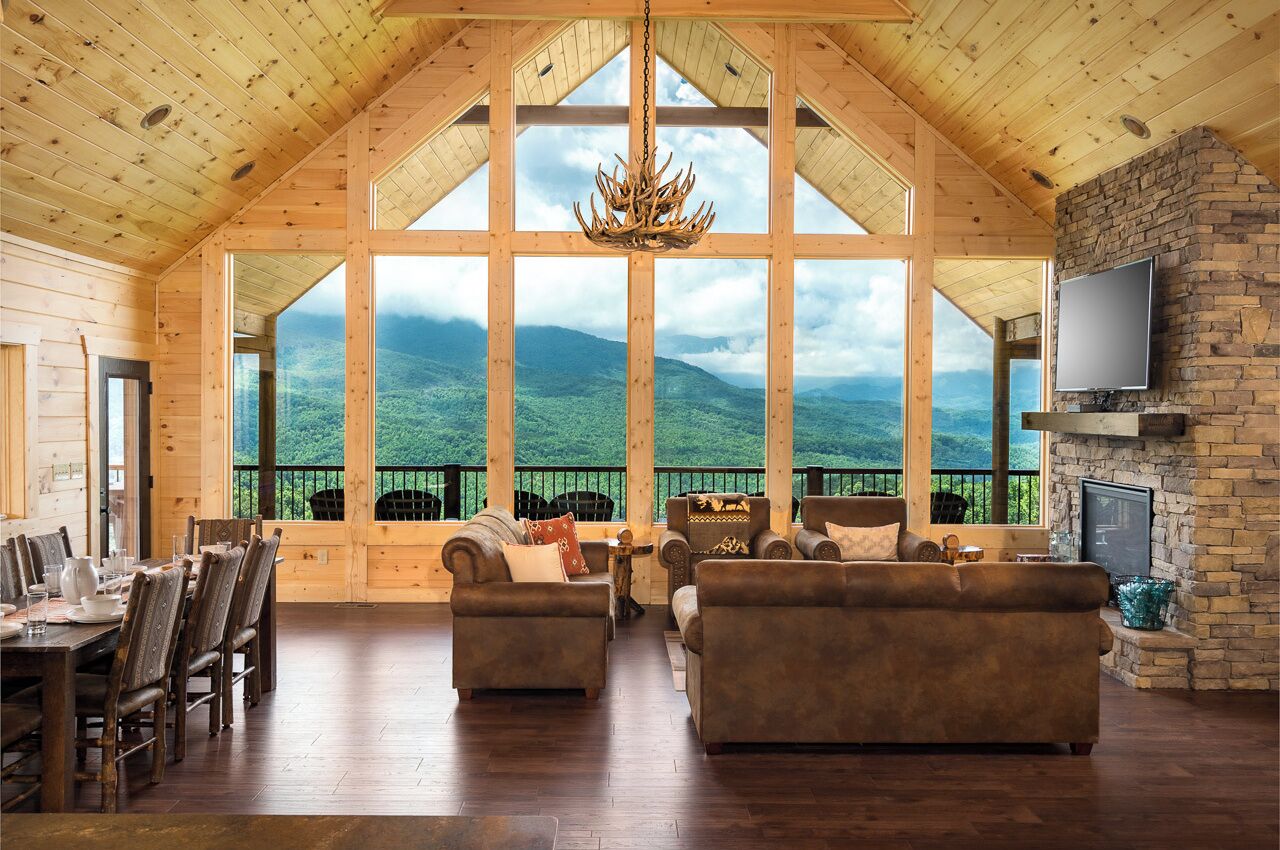 Televisie, een open haard en videospelletjes