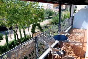 Deluxe-Dreibettzimmer | Blick vom Balkon