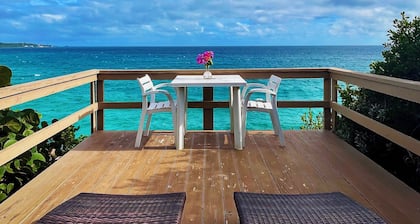 Deck Overhangs Ocean, Walk to Beaches/Bars/Restaurants, WiFi, On-site Parking