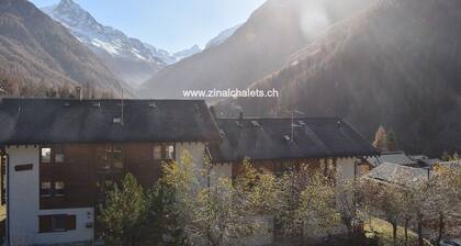 Appartment in a building in Zinal - 1 bedroom with 1 double bed with shower and WC - 1 bedroom with