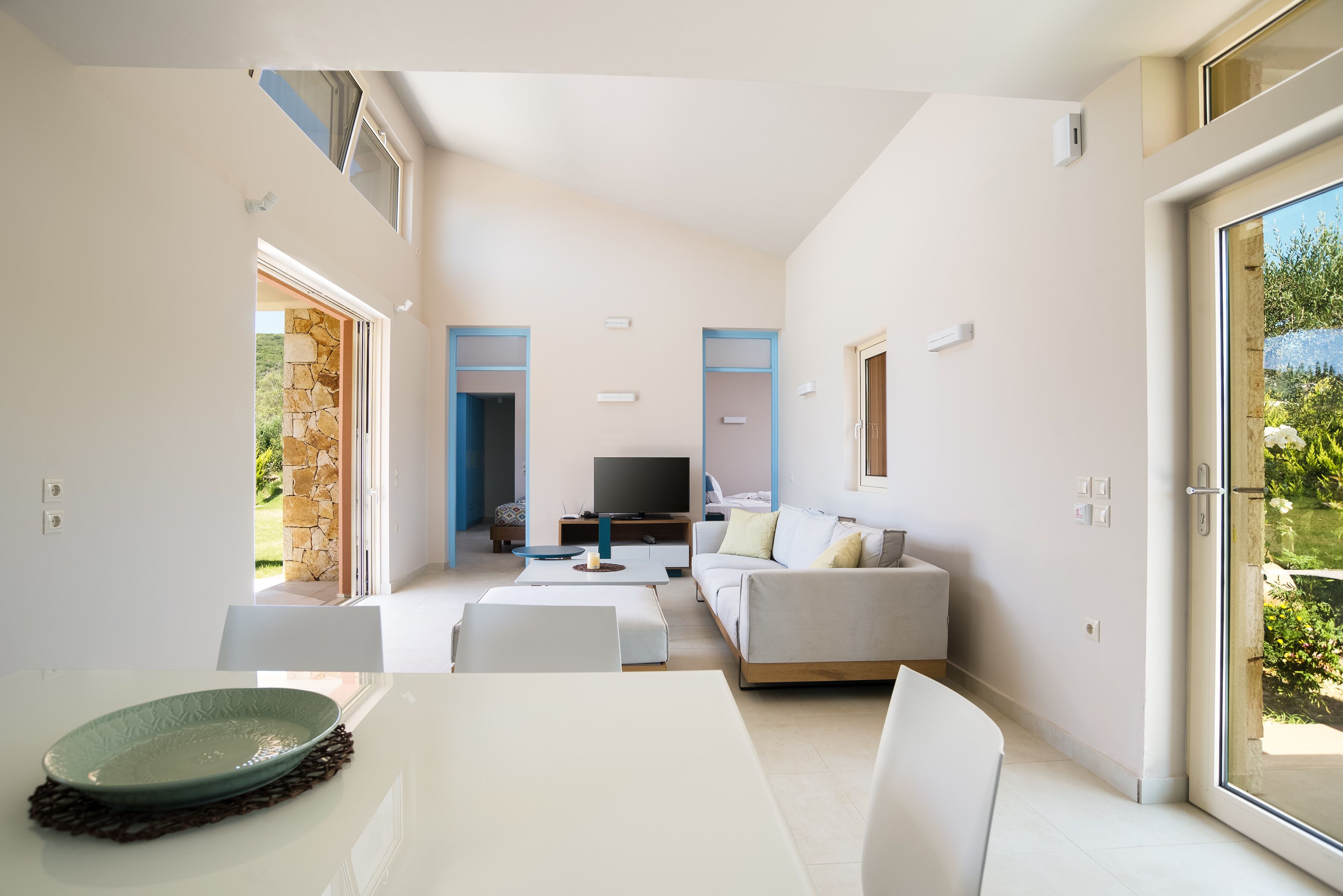 Luxury Villa, 2 Bedrooms, Private Pool, Ground Floor | Living area | 32-inch LED TV with satellite channels, TV