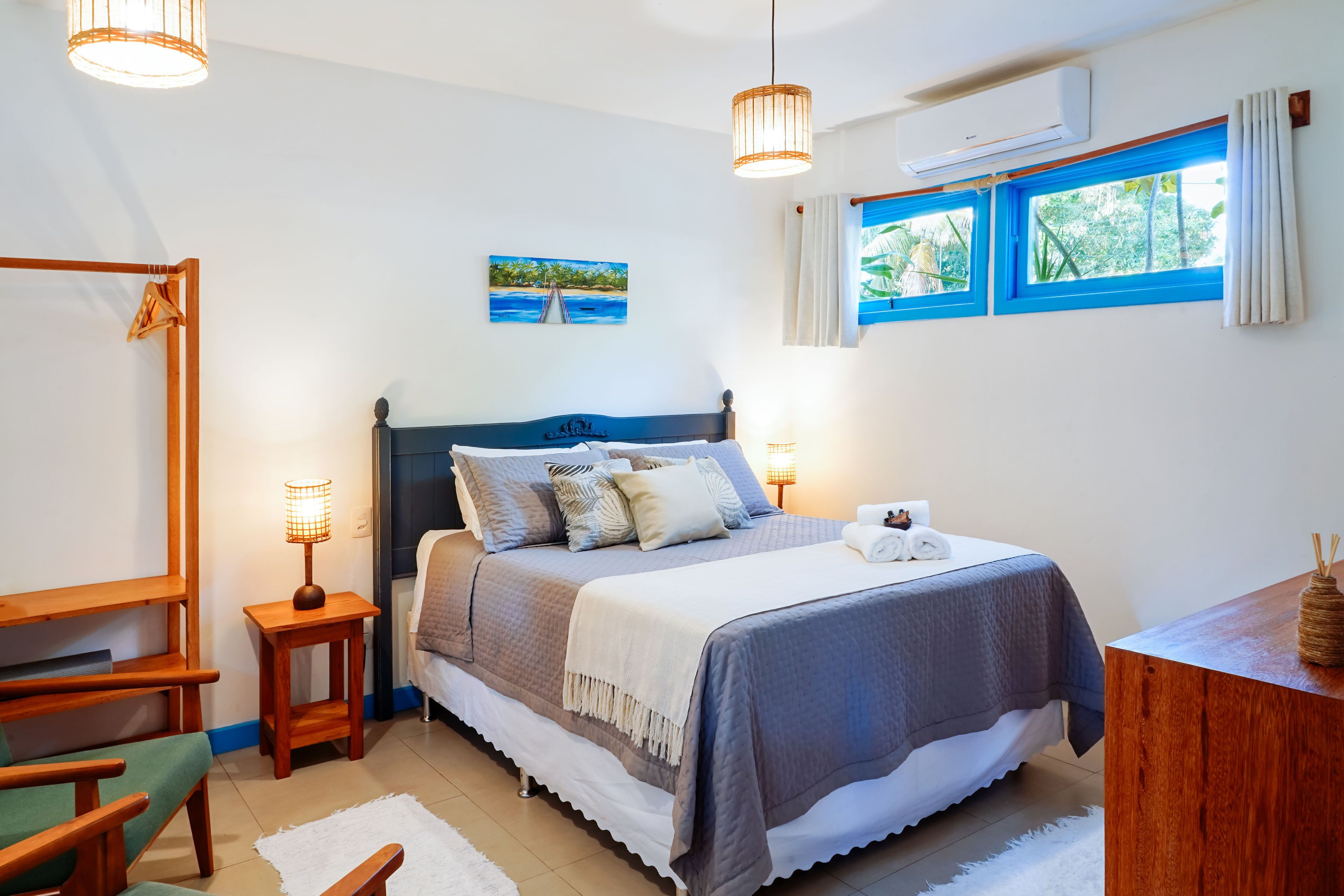 Dobbeltrom – exclusive | Hageutsikt