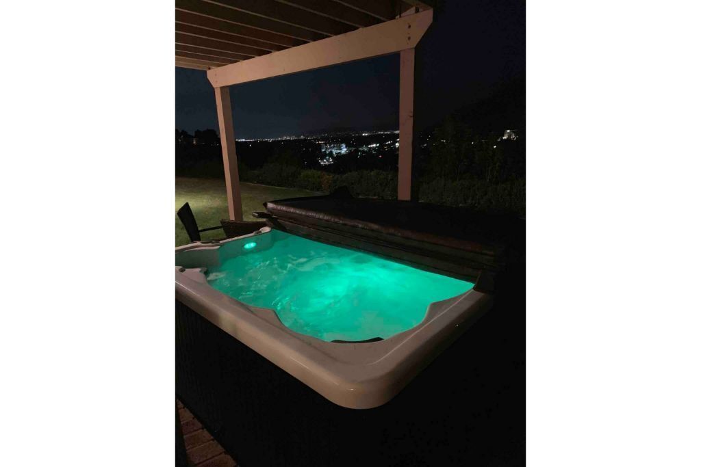 Private Hot Tub with a Mountain and City View!