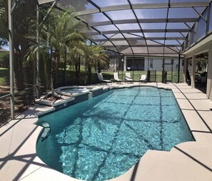 Beheizter Pool