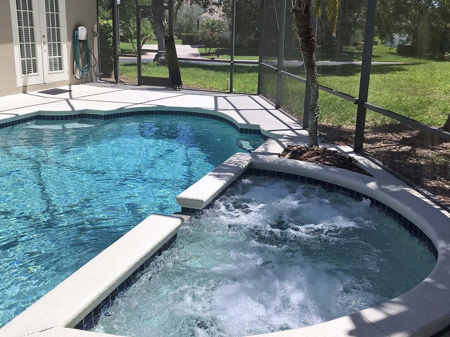 Piscine chauffée