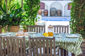 Restaurante al aire libre