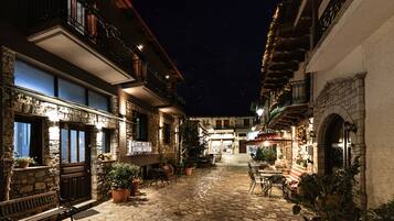 Front of property – evening/night