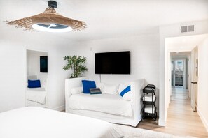 2 bedrooms, iron/ironing board, travel crib, WiFi