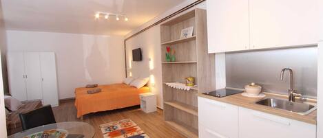 1 Schlafzimmer, kostenloses WLAN, Bettwäsche