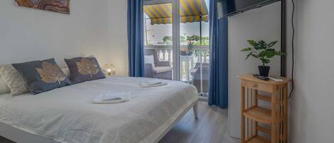 1 Schlafzimmer, kostenloses WLAN, Bettwäsche