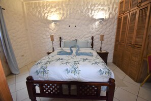 1 bedroom, iron/ironing board, travel crib, free WiFi