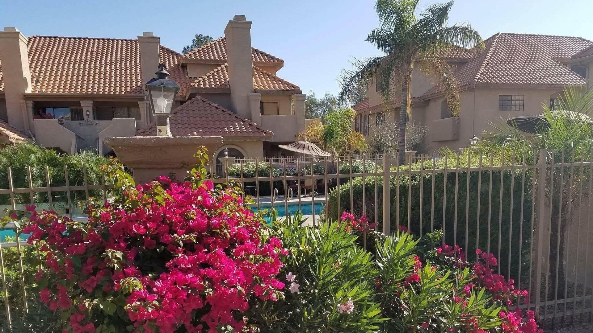 Enceinte de l’hébergement