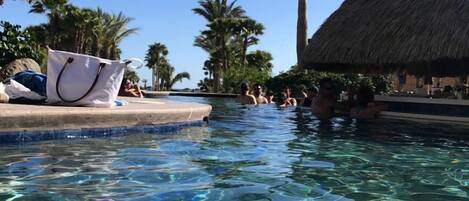 Una piscina climatizada
