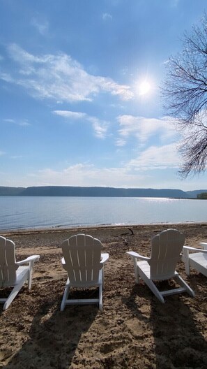 Beach nearby - Stunning 3 bed/3bath Renovated Cabin on Lake Pepin (Frontenac)