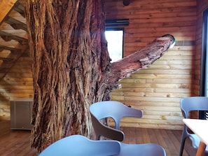 Dining - Luxurious Tree House in a Rustic, Secluded, and Serene Finca (rionegro)