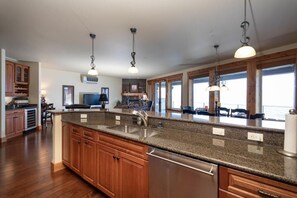 Interior - Waterside Retreat with Huge Wraparound Deck (Lakeside)