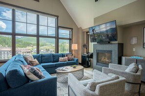 Check out those living room views from the huge windows