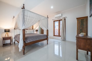 Villa, 3 chambres | 3 chambres, coffres-forts dans les chambres, lits bébé (en supplément)