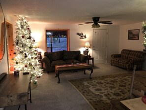 Smart TV, fireplace - Lovely cabin on 136acre, 13 Miles from North Asheville.  6 miles from BR Parkway (Weaverville)