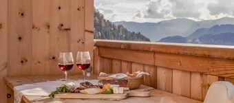 Holiday Apartment “Alpenflair” near Seiser Alm with Mountain View & Balcony