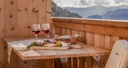 Appartement de vacances "Alpenflair" près de Seiser Alm avec vue sur montagne et balcon