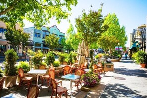 Opções para refeição ao ar livre