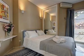 2 soverom, strykejern/-brett, wi-fi (inkludert) og sengetøy