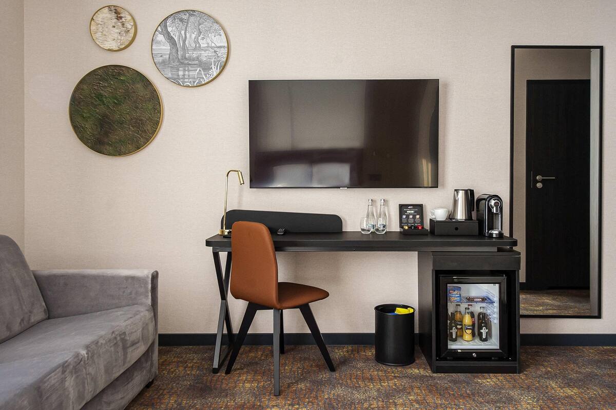 Privilege, Phòng, 1 giường đôi và sofa giường | Minibar, bàn, khu vực làm việc phù hợp cho laptop, phòng cách âm