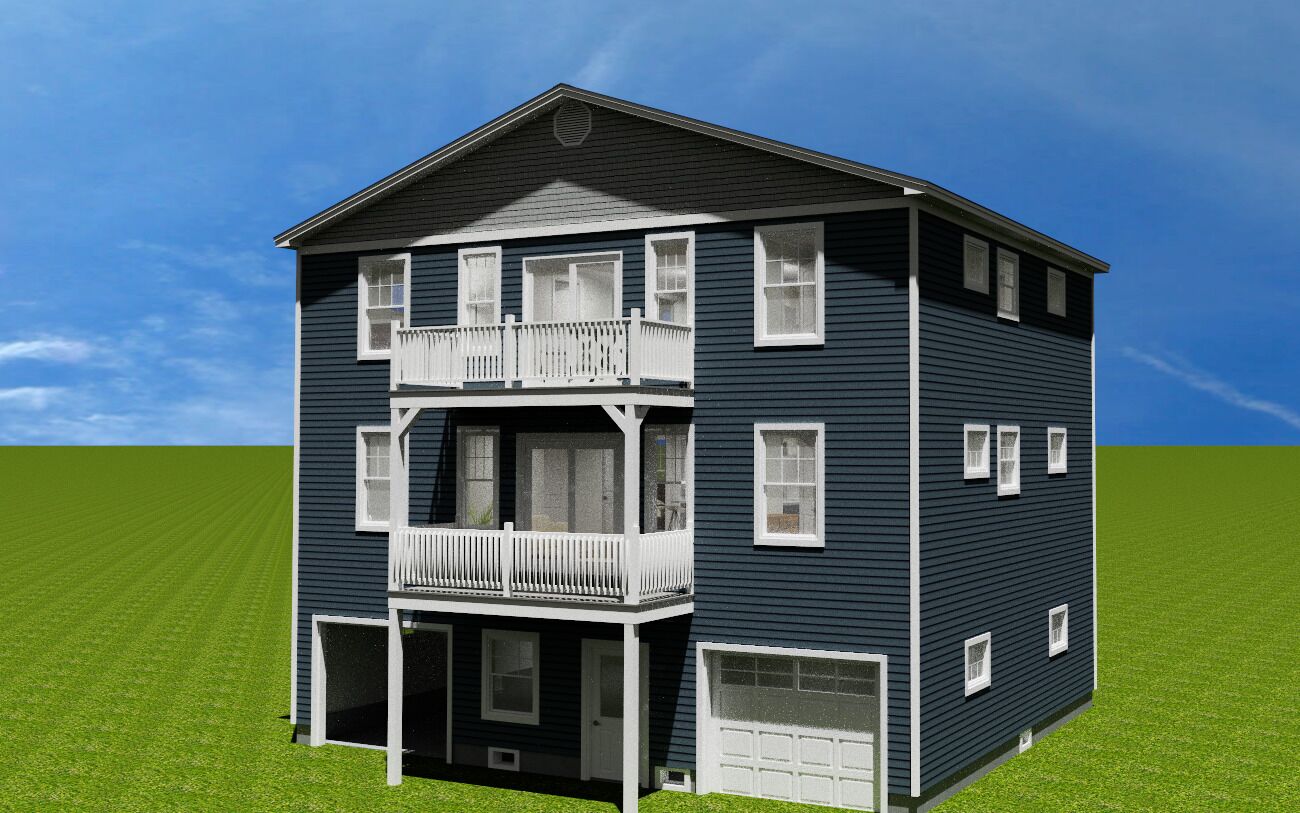 Brand New Build 4 bed/2 bath w/private beach access-On Atlantic Ave!