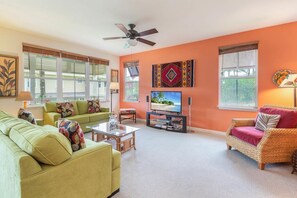 Condo, 2 Bedrooms | Living room - North Shore Kauai Hideaway 2 Bedroom Condo by RedAwning (Princeville)
