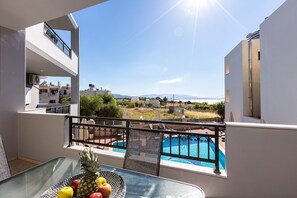 Apartment, 3 Bedrooms, Sea View | View from room