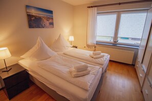 5 makuuhuonetta, internet, vuodevaatteet