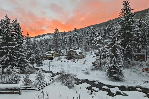 Backyard & sunrise