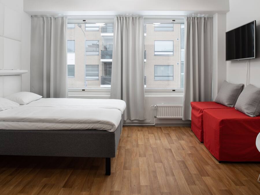 Sistema de insonorización, wifi gratis y ropa de cama